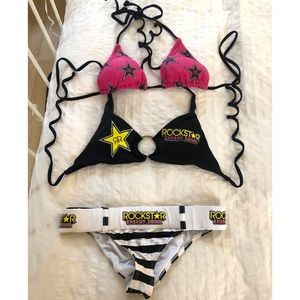 Size Small Rockstar Energy Drink Bikinis